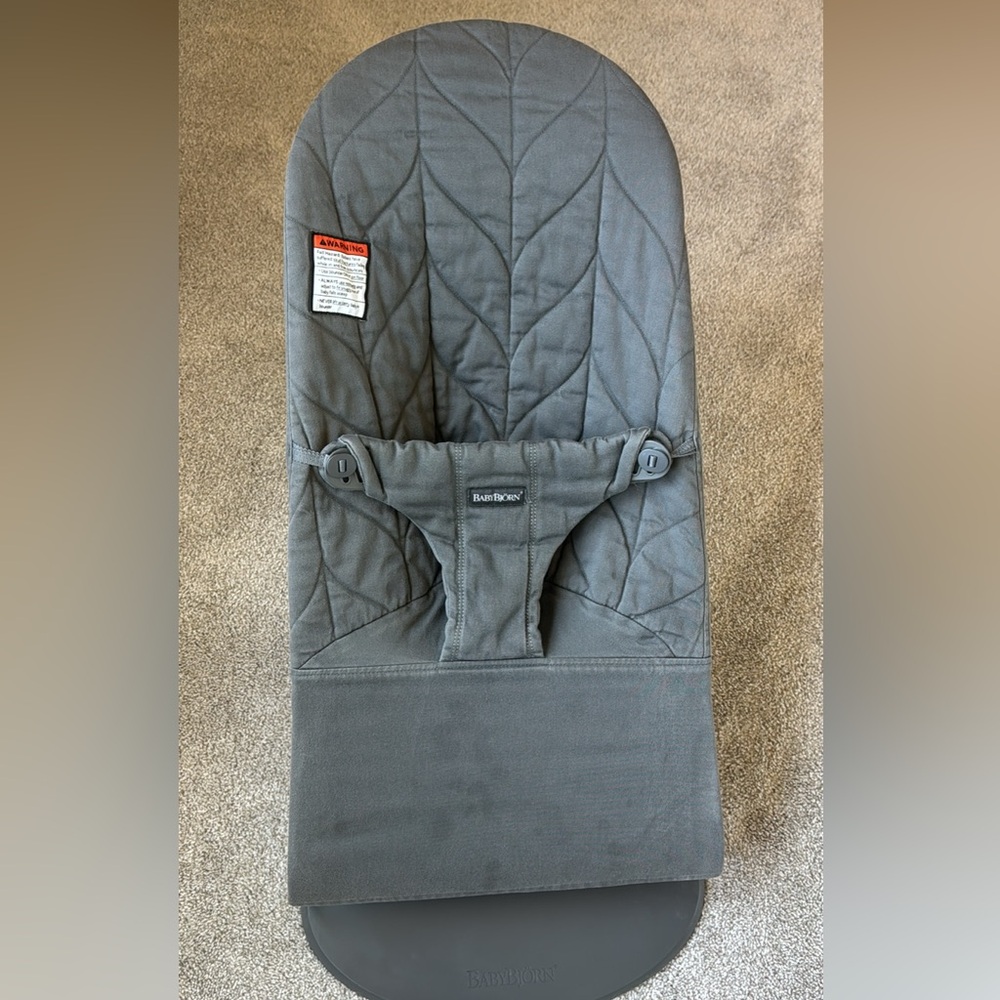 COPY - BabyBjorn Gray Quilted Accessories